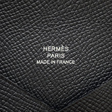 将图像加载到图库查看器中，HERMES Calvi Black Epsom
