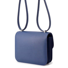 将图像加载到图库查看器中，HERMES Constance3 Miroir Blue Tie Epsom Size Mini
