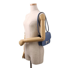 将图像加载到图库查看器中，HERMES Constance3 Miroir Blue Tie Epsom Size Mini
