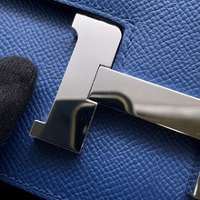 将图像加载到图库查看器中，HERMES Constance3 Miroir Blue Tie Epsom Size Mini
