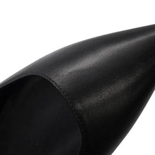 将图像加载到图库查看器中，HERMES Pumps Lovely BlackH252121Z Leather Size 37
