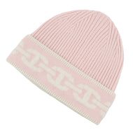 HERMES Knit cap 《Heaven》 Size M Rose Poodle / EcruH232021N Cashmere99% Polyurethane1%