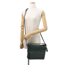 Load image into Gallery viewer, CHANEL Gabriel de Hobo Shoulder Bag GreenA93824 Calf Leather Size Large
