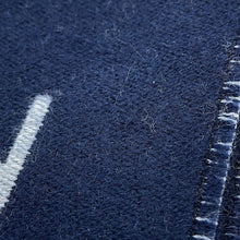 将图像加载到图库查看器中，LOUIS VUITTON Scarf All About Monogram MarineM79130 Wool 100%
