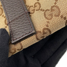 将图像加载到图库查看器中，GUCCI Backpack Beige/Brown449175 GG Canvas Leather

