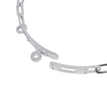 将图像加载到图库查看器中，HERMES Kelly Chaine Double Tour Bracelet Size 16 SV925
