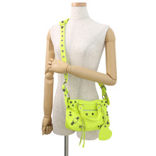 Load image into Gallery viewer, BALENCIAGA neo cagoule Shocking Yellow751523 Arena Lambskin Size Small
