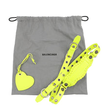 Load image into Gallery viewer, BALENCIAGA neo cagoule Shocking Yellow751523 Arena Lambskin Size Small
