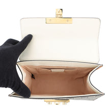 Load image into Gallery viewer, GUCCI GG Supreme Padlock Shoulder Beige/Mustard/Ivory409487 GG Supreme Leather Size Small
