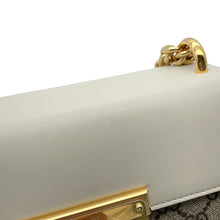 将图像加载到图库查看器中，GUCCI GG Supreme Padlock Shoulder Beige/Mustard/Ivory409487 GG Supreme Leather Size Small
