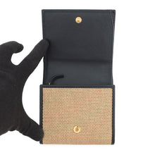 Load image into Gallery viewer, GUCCI Horsebit 1955 Wallet Beige/Navy621891 Canvas/Leather
