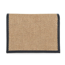 Load image into Gallery viewer, GUCCI Horsebit 1955 Compact Wallet Beige/Navy621887 Canvas/Leather
