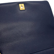 Load image into Gallery viewer, CHANEL Matelasse Full Flap ChainShoulder Bag Navy/PinkAS1977 Caviar Leather
