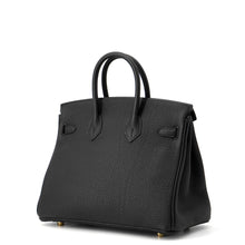 将图像加载到图库查看器中，HERMES Birkin Black Togo Leather Size 25
