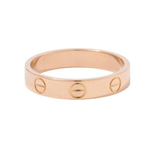将图像加载到图库查看器中，CARTIER Mini Love Ring Size Small/52/#12B4085200 18K Pink Gold
