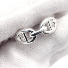 将图像加载到图库查看器中，HERMES Chaine d'Ancre Anchene Ring Size PM/49/#9 SV925
