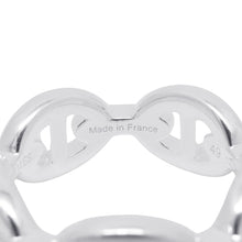 将图像加载到图库查看器中，HERMES Chaine d'Ancre Anchene Ring Size PM/49/#9 SV925
