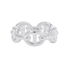 将图像加载到图库查看器中，HERMES Chaine d'Ancre Anchene Ring Size PM/50/#10 SV925
