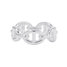 将图像加载到图库查看器中，HERMES Chaine d'Ancre Anchene Ring Size PM/53/#13 SV925
