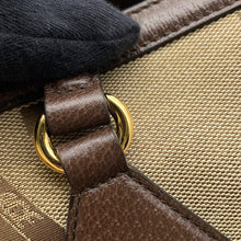 Load image into Gallery viewer, GUCCI Jumbo GG Tote Bag PALECE Collaboration 2022 Beige723736 Canvas Leather Size Medium
