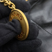 Load image into Gallery viewer, CHANEL CHANEL 22 Chain Shoulder Bag BlackAS3260 Shiny Calf Leather Size Small
