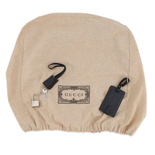 Load image into Gallery viewer, GUCCI Cabin Trolley GG Supreme Carry Bag Navy/Black693646 PVC Leather
