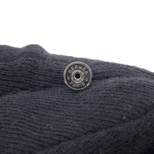 将图像加载到图库查看器中，HERMES pop ash earrings Size Mini Black Metal
