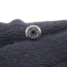 将图像加载到图库查看器中，HERMES pop ash earrings Size Mini Black Metal
