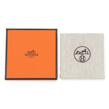 将图像加载到图库查看器中，HERMES Scarf Ring 90 Chaine d'Ancre Tresse Palladium / Blue Brass Palladium plated
