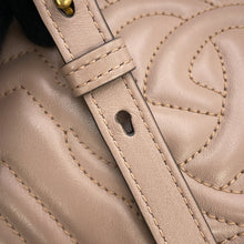 将图像加载到图库查看器中，GUCCI GG Marmont ChainShoulder Bag Jasmin Flower447632 Leather Size Small
