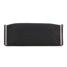 将图像加载到图库查看器中，Christian Louboutin NASTROLOUBI Bag Black3235283 Canvas Leather Size XL
