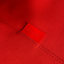 将图像加载到图库查看器中，Christian Louboutin NASTROLOUBI Bag Black3235283 Canvas Leather Size XL
