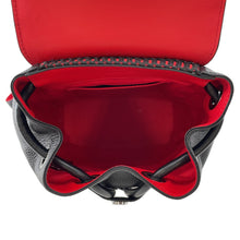 将图像加载到图库查看器中，Christian Louboutin Explorer Funk Studded Backpack Black3215038 Calf Leather Size Small
