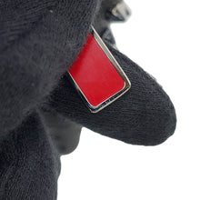 将图像加载到图库查看器中，Christian Louboutin Explorer Funk Studded Backpack Black3215038 Calf Leather Size Small
