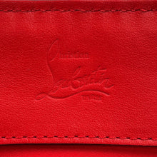 将图像加载到图库查看器中，Christian Louboutin Explorer Funk Studded Backpack Black/Red1215001 Leather
