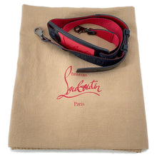 将图像加载到图库查看器中，Christian Louboutin Explorer Funk Studded Backpack Black/Red1215001 Leather
