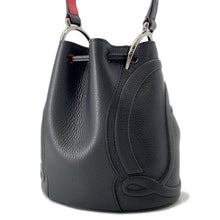 将图像加载到图库查看器中，Christian Louboutin BY MY SIDE bucket bag Black3235080 Leather
