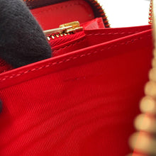 将图像加载到图库查看器中，Christian Louboutin Panettone Studded Zip Around Wallet Purple3175224 Leather
