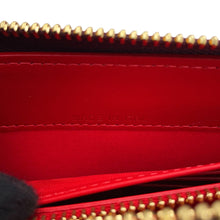 将图像加载到图库查看器中，Christian Louboutin Panettone Studded Zip Around Wallet Purple3175224 Leather
