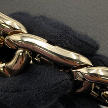 将图像加载到图库查看器中，Christian Louboutin Rubira ChainShoulder CharcoalBrown1235097 Leather
