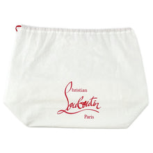 将图像加载到图库查看器中，Christian Louboutin Rubira ChainShoulder CharcoalBrown1235097 Leather
