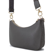 将图像加载到图库查看器中，Christian Louboutin Rubira 2WAY Accessories Pouch CharcoalBrown1235471 Leather Size Mini
