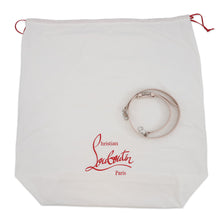 将图像加载到图库查看器中，Christian Louboutin CABACHIC Crown Spike Studded Jasmin Flower1235321 Leather Size Small
