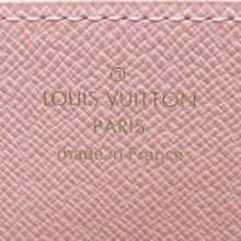 Load image into Gallery viewer, LOUIS VUITTON Zippy Wallet Rose BallerineN60046 Damier Ebene Canvas

