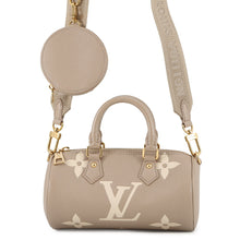 Load image into Gallery viewer, LOUIS VUITTON Papillon BB Tourterelle ClaimsM46031 Bicolor Monogram Empreinte Leather
