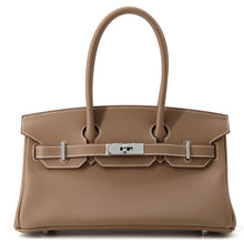 Load image into Gallery viewer, HERMES ShoulderBirkin Etoupe Evercolor Size 29
