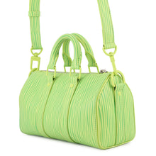 将图像加载到图库查看器中，LOUIS VUITTON LV × Park Seo-Bo Keepall Bandouliere GreenM11587 Epi XL Calf Leather Size 25
