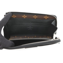 Load image into Gallery viewer, LOUIS VUITTON Zippy Dragonne NoirM69407 Monogram Macassar Canvas
