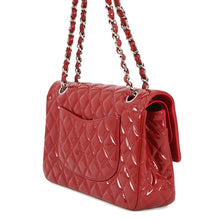 将图像加载到图库查看器中，CHANEL Matelasse W Flap W Chain Shoulder RedA01112 Enamel Size 25
