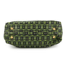 Load image into Gallery viewer, MIUMIU Madras Print Tote Bag Green5BG004 PVC
